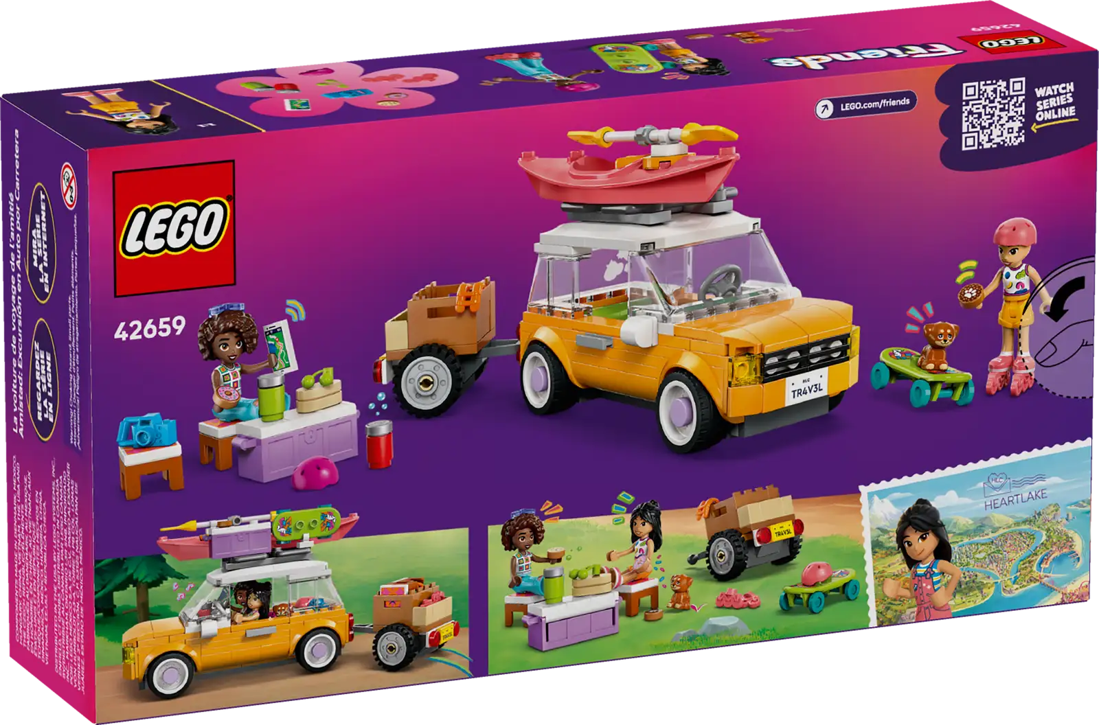 Friendship Road-Trip Travel Car - LEGO Friends - 42659