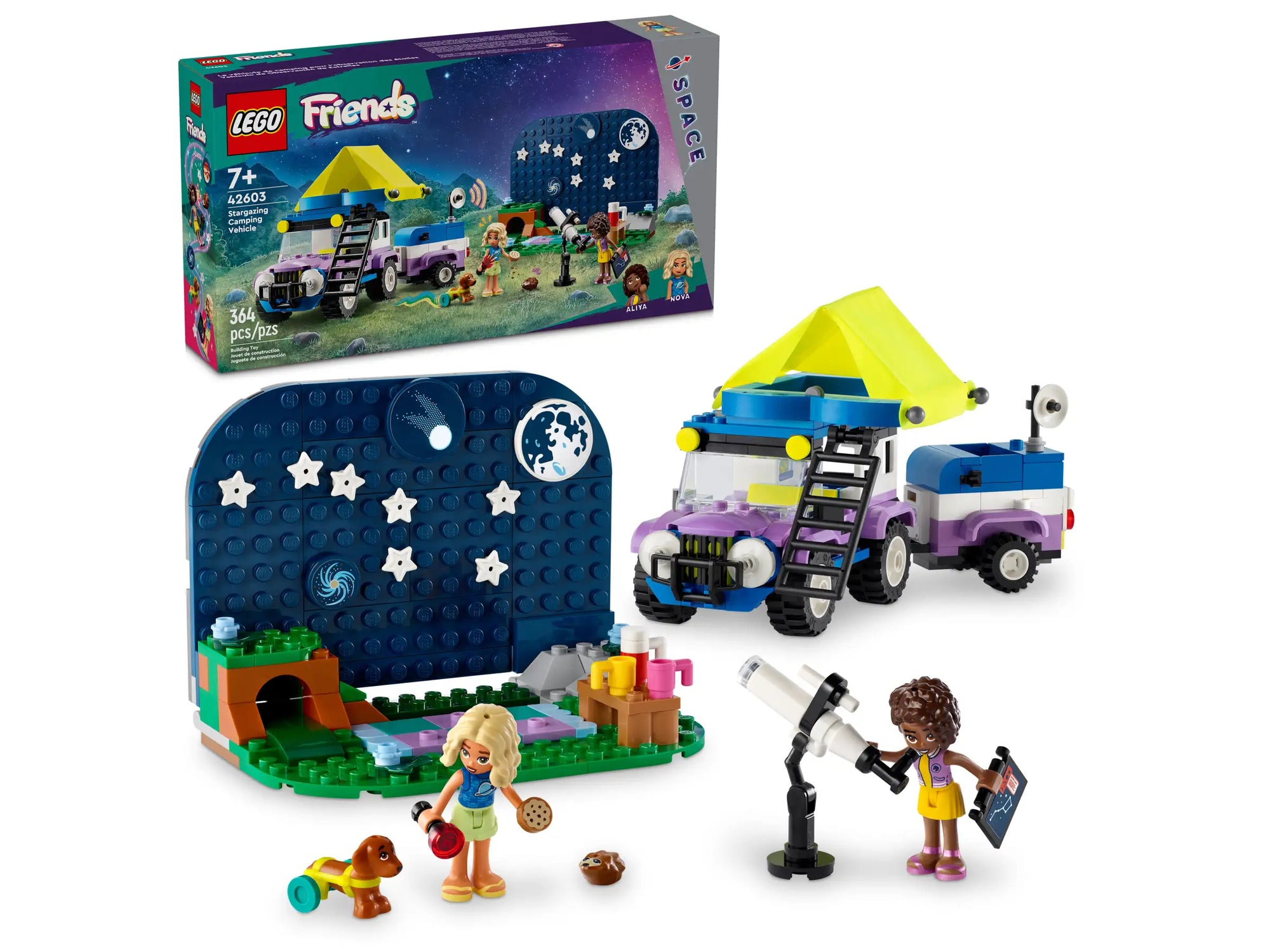 Stargazing Camping Vehicle - LEGO Friends 42603