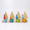 Little Land Yachts (set of 4)