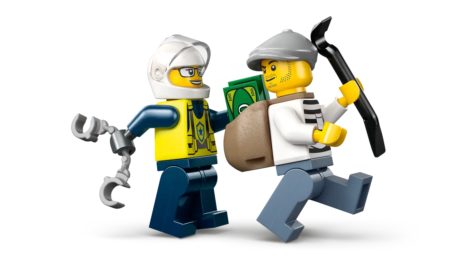 Police Motorcycle Chase - LEGO City - 60455