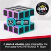Rubik’s Cube, Mercedes-AMG Petronas F1 Team Carbon Fiber Cube, F1 Collectible & Desk Décor, Problem-Solving Brain Teaser, Fidget Toy, Sensory Puzzle