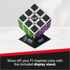 Rubik’s Cube, Mercedes-AMG Petronas F1 Team Carbon Fiber Cube, F1 Collectible & Desk Décor, Problem-Solving Brain Teaser, Fidget Toy, Sensory Puzzle