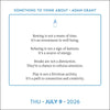 Adam Grant 2026 Day-to-Day Calendar: Something to Think About