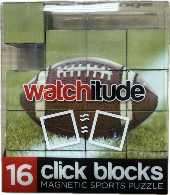 16 click blocks Kinetic Sports Puzzle