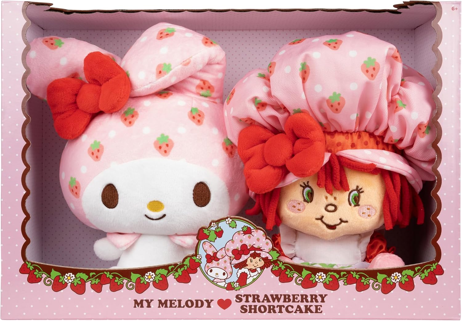 Strawberry Shortcake X My Melody Plush