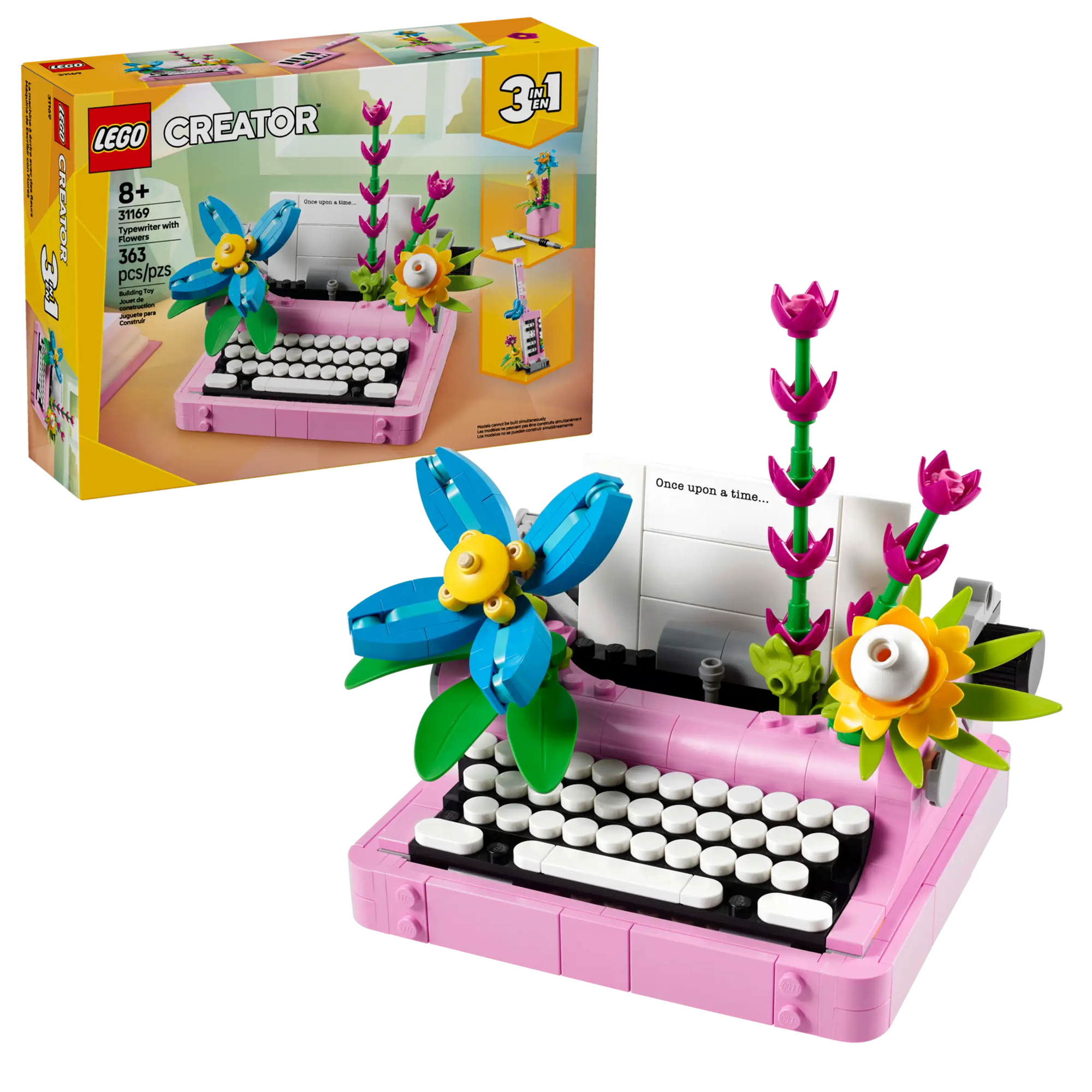 Typewriter with Flowers - LEGO Botanicals - 31169