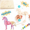 Unicorn - 3D Wooden Puzzle Paint Kit - Hands Craft